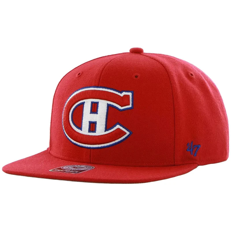 '47 BRAND 47 Brand Montreal Canadiens No Shot Captain Snapback Hat 1 '47 BRAND 47 Brand Montreal Canadiens No Shot Captain Snapback Hat