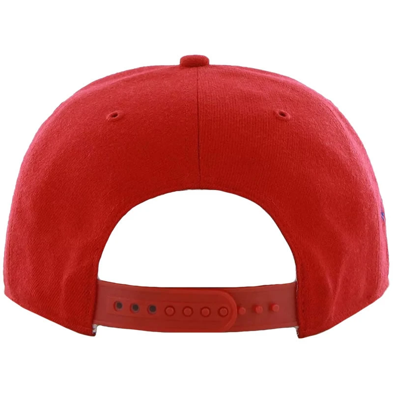 '47 BRAND 47 Brand Montreal Canadiens No Shot Captain Snapback Hat 2 '47 BRAND 47 Brand Montreal Canadiens No Shot Captain Snapback Hat - Image 2