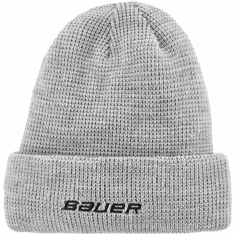 Bauer New Era Charcoal Knit Toque 1 Bauer New Era Charcoal Knit Toque