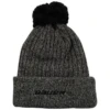 Bauer New Era Team Marl Pom Knit Black Beanie