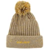 Bauer New Era Team Marl Pom Knit Gold Beanie