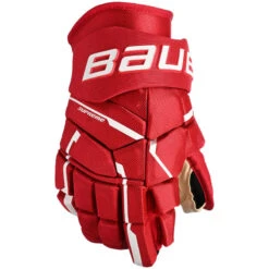 Bauer Supreme M5 Pro Gloves - SENIOR 10 Bauer Supreme M5 Pro Gloves - SENIOR -Hockey Shop Online Bauer Supreme M5 Pro Gloves Red