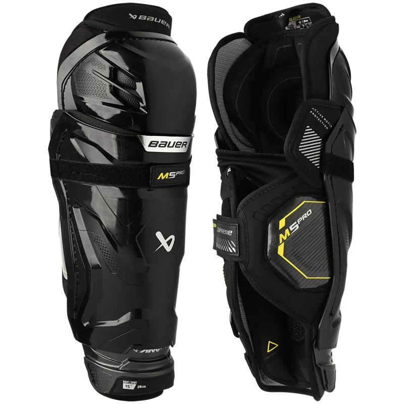 Bauer Supreme M5 Pro Shin Guards - INTERMEDIATE 1 Bauer Supreme M5 Pro Shin Guards - INTERMEDIATE