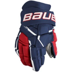 Bauer Supreme Mach Gloves - INTERMEDIATE -Hockey Shop Online Bauer Supreme Mach Gloves NavyRedWhite 39e34a57 8f75 481c 92e5 ee68e97f5f05