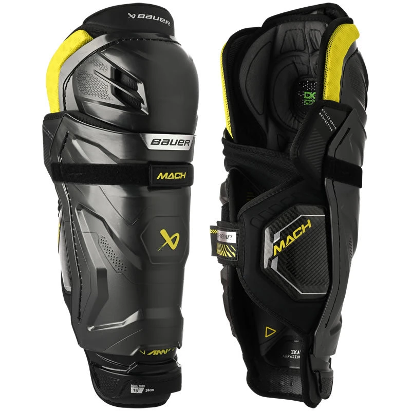 Bauer Supreme Mach Shin Guards - INTERMEDIATE 1 Bauer Supreme Mach Shin Guards - INTERMEDIATE