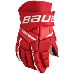 Bauer Supreme Matrix Gloves - SENIOR -Hockey Shop Online Bauer Supreme Matrix Gloves Red
