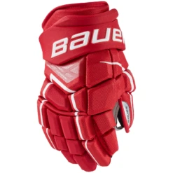 Bauer Supreme UltraSonic Gloves - INTERMEDIATE -Hockey Shop Online Bauer Supreme Ultra Sonic Gloves Red 408f54bb 66ed 45ab aaef 9b09a11570c2