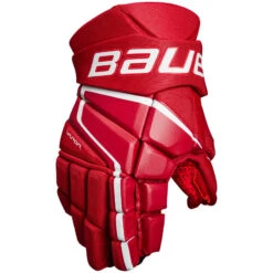 Bauer Vapor 3X Gloves - INTERMEDIATE -Hockey Shop Online Bauer Vapor 3X Gloves Red